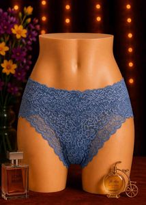🇳🇿💫🎀Comfortable blue Briefs with Lace Trim