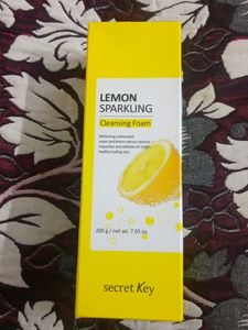 Secret Key Lemon Sparkling Cleansing Foam