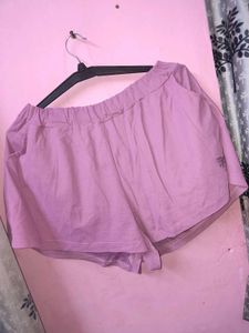 Cute Lavender Butterfly Shorts