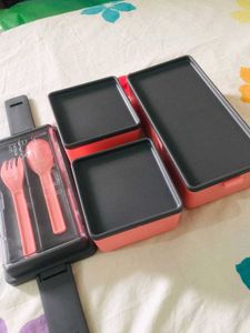 Pink Bento Box Lunch Container