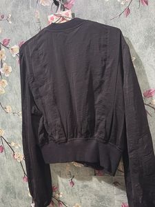 Black Bomber Jacket