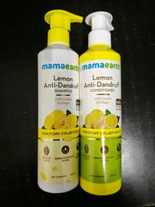 Mamaearth Lemon Anti-Dandruff Shampoo & Conditione