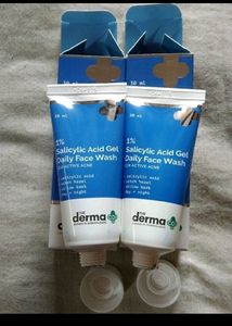 The Derma Co Salicylic Acid Gel Face Wash Pack 2