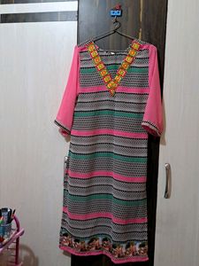 Pure Chiffon Kurti 💗