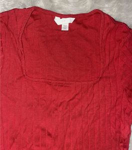 H&amp;M Ribbed Midi Dress