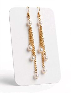 [FREE SHIPPING] Pearl &amp; Gold Chain Set