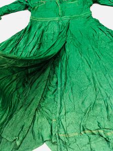 Vibrant Green Maxi Dress