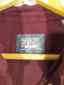 Maroon T-Shirt For Men's