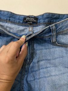 Classic Blue Denim Shorts
