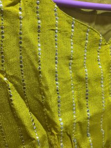Vibrant Yellow Kurta