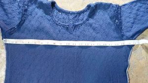 Sparkling Navy Blue Kurta