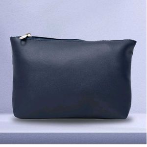 Multi-Utility Leather Pouch - Blue