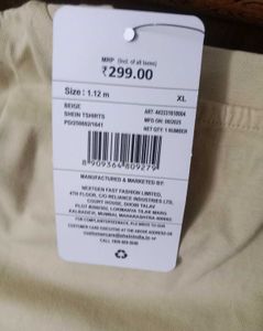 Xl size Graphic drop shoulder Tee