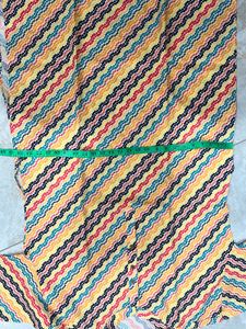 Vibrant Zigzag Print Kurta