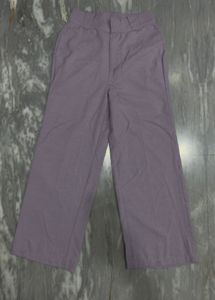 Lilac Wide Leg Pants