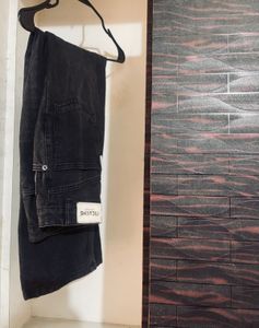 Women's Wide Leg Dark Wash Jeans