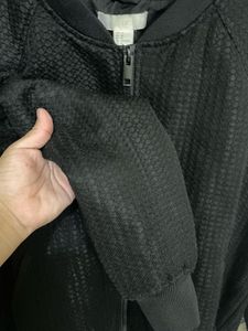 H&amp;M black Bomber Jacket