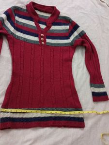 Striped Knit  ( warm Top)