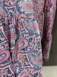 Bohemian Paisley Maxi Dress