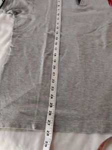 Men's Grey Polo Shirt with Golf Emblem