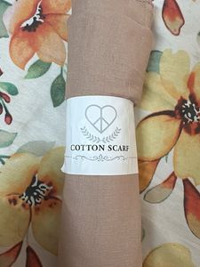 Elegant Beige modal hijab scarf