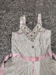 Elegant White Party Dress