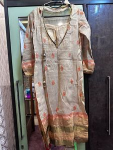 Adaah Chikankari Embroidered Embellishment Suit