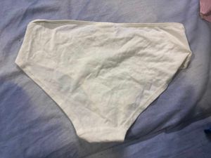 H&amp;M White Cotton Briefs