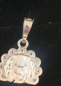 pure silver hanuman pendent