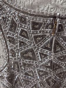 Sparkling Embellished Crop Blouse