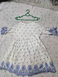 ZUDIO Embroidered White Tunic