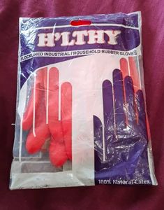 Household Rubber Cleaning Gloves