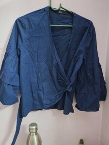 Korean Wrap Top