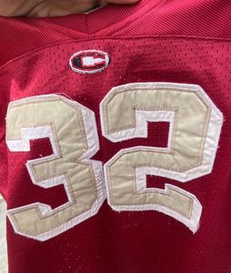 Men's Maroon "32" Football Jersey