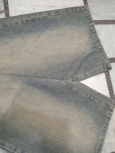 Stylish Wide Leg Denim Pants