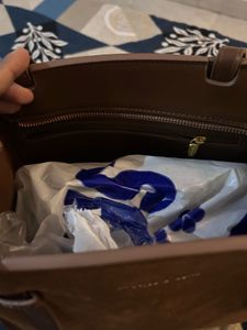 Charles &amp; Keith Brown Tote Bag