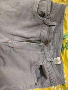 Grey Wash Denim Jeans