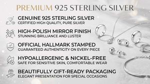 Elegant 925 Silver Heart Ring