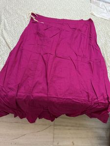 Vibrant Pink Saree Peticoat