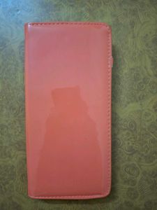 Chic Orange &amp; White Wallet