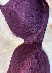 clovia Purple Lace Bra