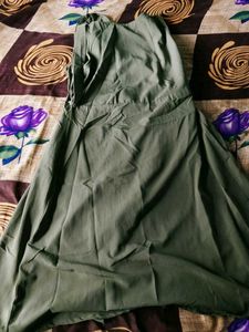Sleeveless Button-Down Midi Dress