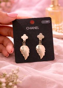 Charming Leaf Drop Earrings