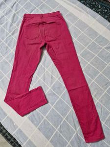 ONLY Pink Slim Fit Jeans