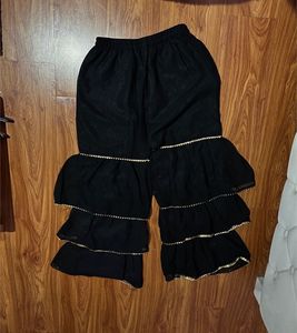 Black and Gold Kurti Set