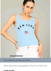 New York Graphic Tank Top