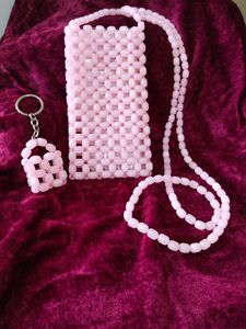 Handmade Mobile Sling With Key Chain
