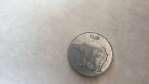 Vintage India 25 Paise Coin