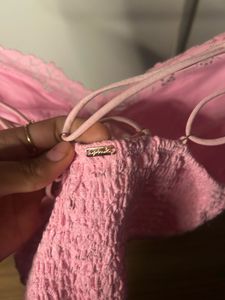 Pink Lace Bralette
