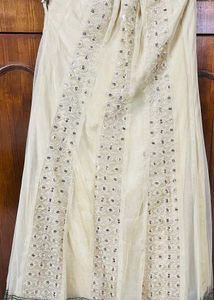 Girls Lhga Choli With Dupatta Size 38 Colour Golde